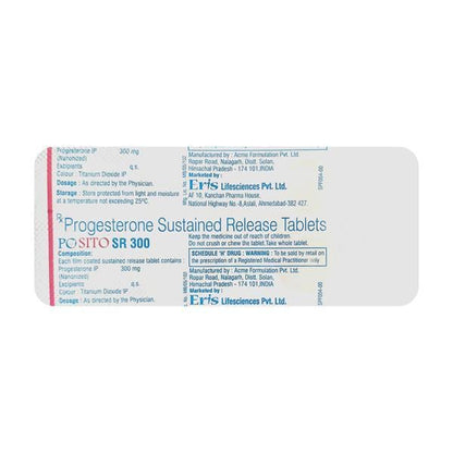 Posito SR 300mg Tablet 10'S - Global Surgicals