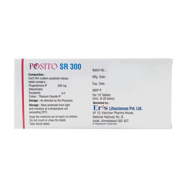 Posito SR 300mg Tablet 10'S - Global Surgicals