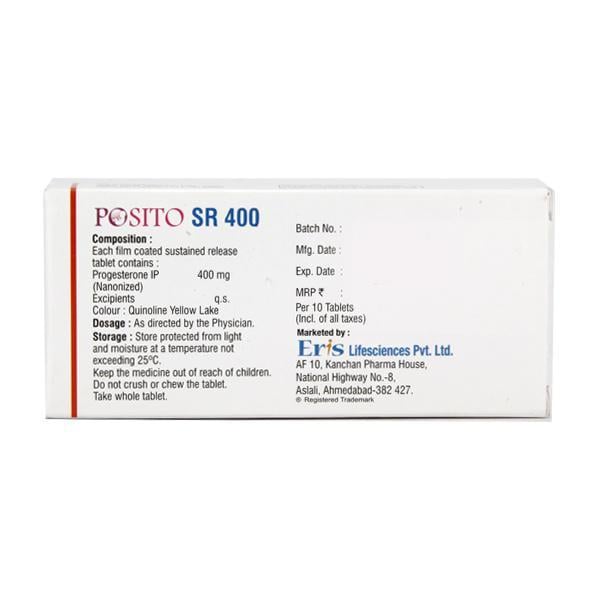 Posito SR 400mg Tablet 10'S - Global Surgicals