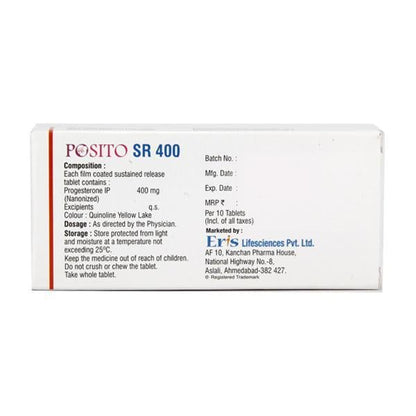 Posito SR 400mg Tablet 10'S - Global Surgicals