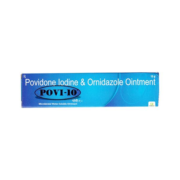 POVI 10 Ointment 15gm - Global Surgicals