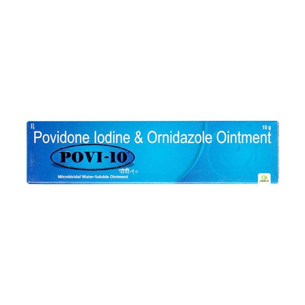 POVI 10 Ointment 15gm - Global Surgicals