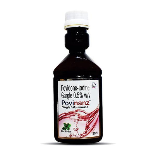 POVINANZ MINT FLAVOUR Gargle 150ml - Global Surgicals