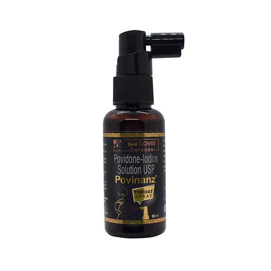 POVINANZ THROAT Spray 50ml - Global Surgicals