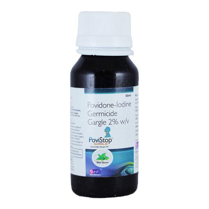POVISTOP MINT Gargle 60ml - Global Surgicals