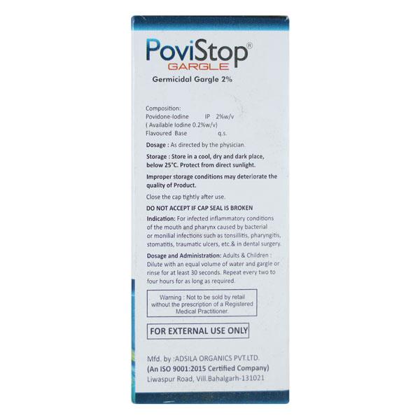 POVISTOP MINT Gargle 60ml - Global Surgicals