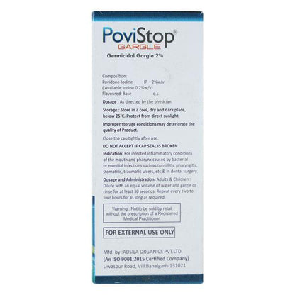 POVISTOP MINT Gargle 60ml - Global Surgicals