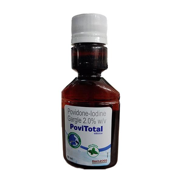 POVITOTAL MINT FLAVOUR Gargle 50ml - Global Surgicals