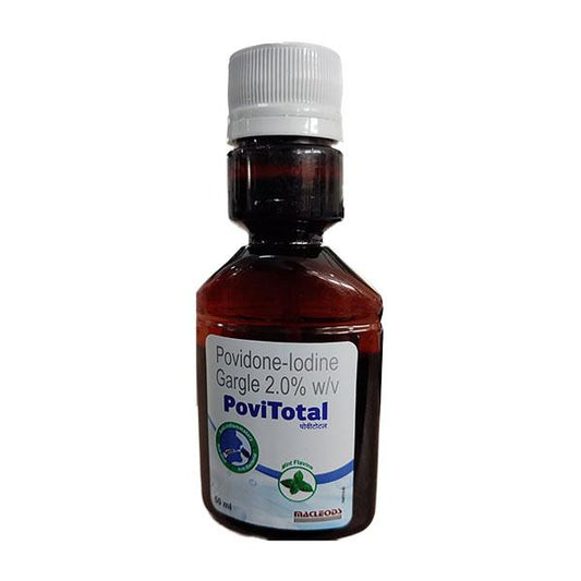 POVITOTAL MINT FLAVOUR Gargle 50ml - Global Surgicals