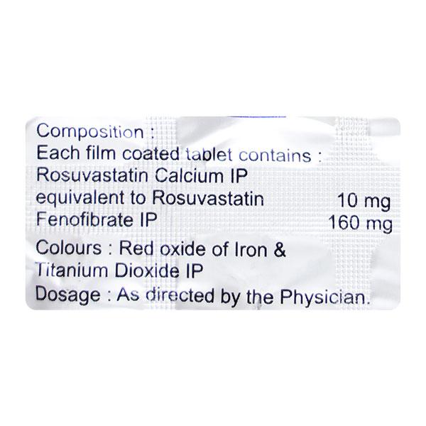 Rosufit F 10/160Mg Tablet 15's