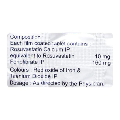 Rosufit F 10/160Mg Tablet 15's