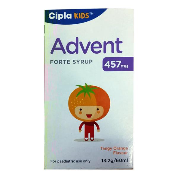 ADVENT FORTE 457 mg Tangy Orange Flavour Syrup 60ml