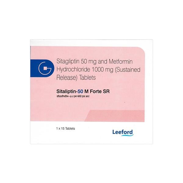 SITALIPTIN 50 M FORTE SR Tablet 15's