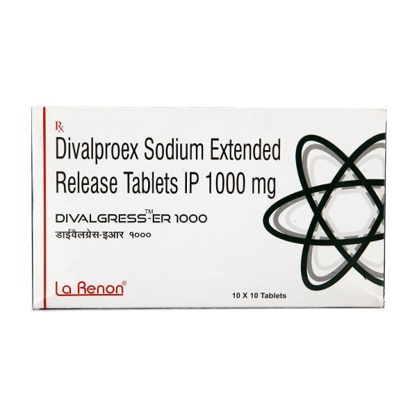 Divalgress ER 1000mg Tablet 10'S