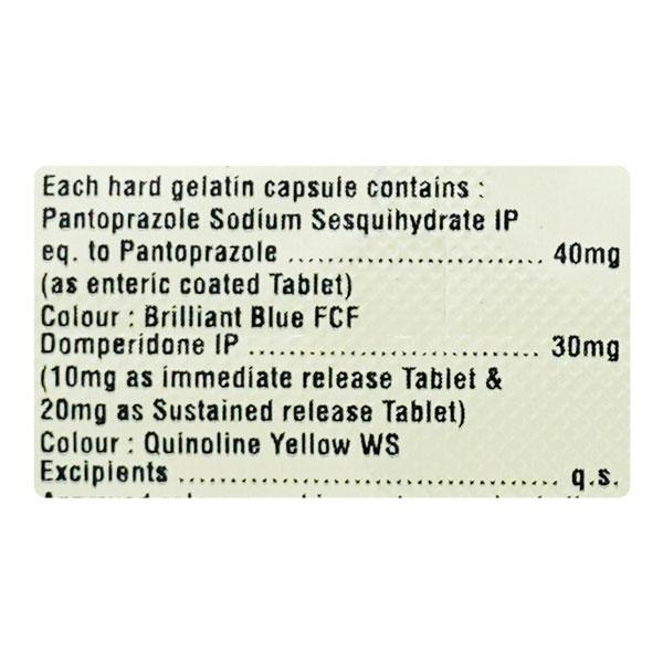 PANTOCARD DSR 30/40mg Capsule 10's