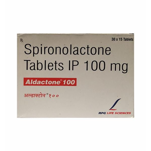 Aldactone 100mg Tablet 15'S