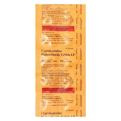 Practin 4mg Tablet 10'S - Global Surgicals