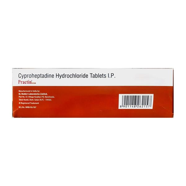 PRACTIN 4mg Tablet 15's - Global Surgicals