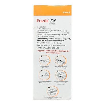 Practin EN Syrup 200ml - Global Surgicals