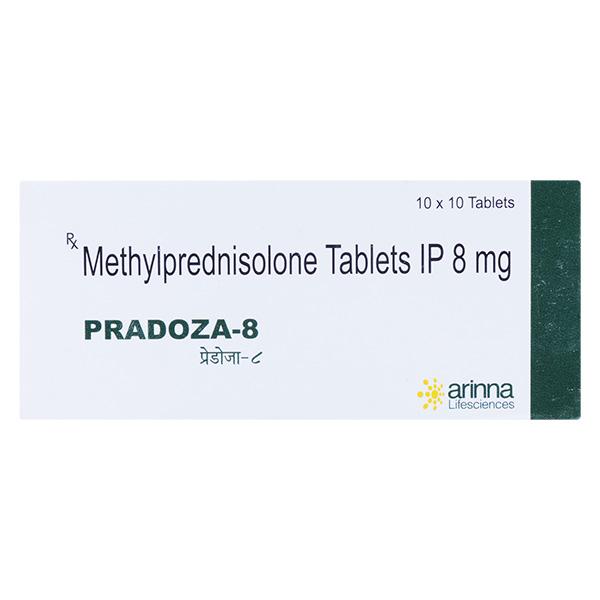 Pradoza 8mg Tablet 10'S - Global Surgicals