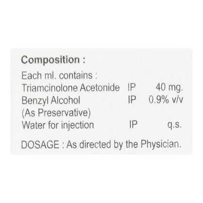 PRAISCORT 40mg Injection 1ml - Global Surgicals