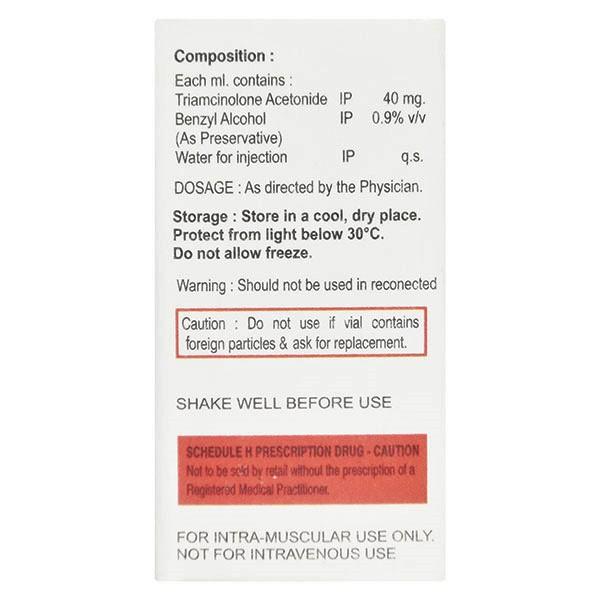 PRAISCORT 40mg Injection 1ml - Global Surgicals