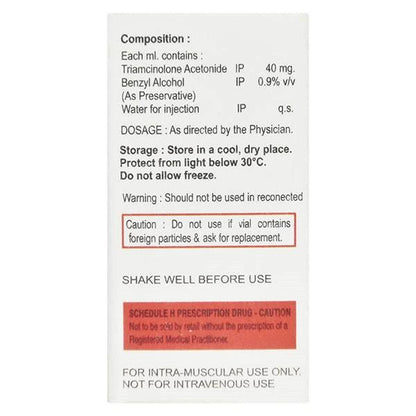 PRAISCORT 40mg Injection 1ml - Global Surgicals