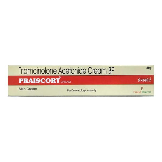 PRAISCORT Cream 20gm - Global Surgicals
