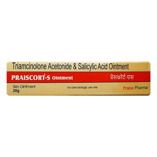 PRAISCORT S Ointment 20gm - Global Surgicals
