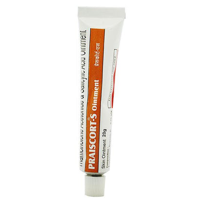 PRAISCORT S Ointment 20gm - Global Surgicals