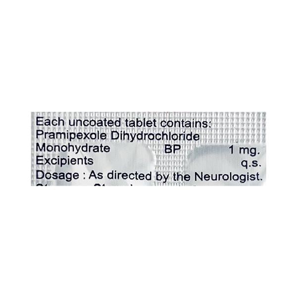 Pramipar 1mg Tablet 10'S - Global Surgicals