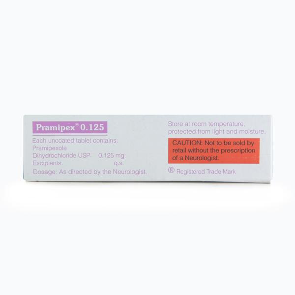 Pramipex 0.125mg Tablet 10'S - Global Surgicals