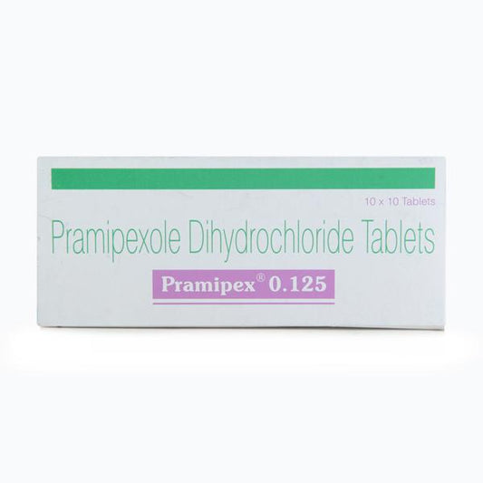 Pramipex 0.125mg Tablet 10'S - Global Surgicals