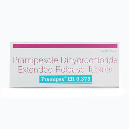Pramipex ER 0.375mg Tablet 10'S - Global Surgicals