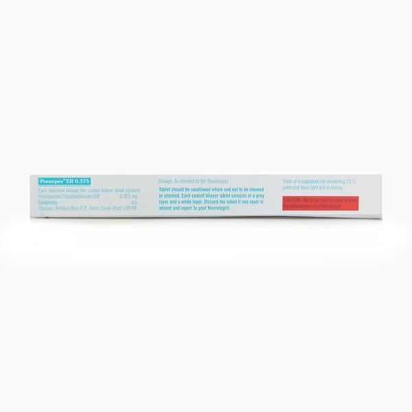 Pramipex ER 0.375mg Tablet 10'S - Global Surgicals