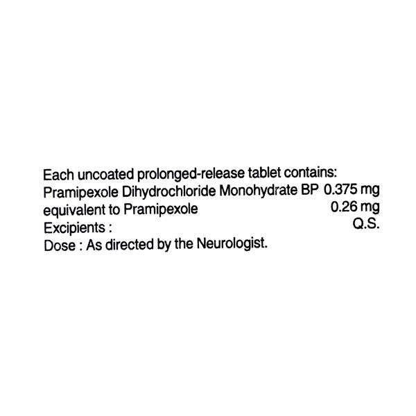 Pramirol SR 0.26mg Tablet 10'S - Global Surgicals