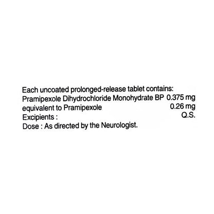 Pramirol SR 0.26mg Tablet 10'S - Global Surgicals
