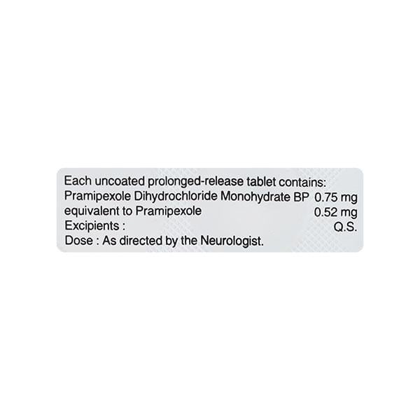 Pramirol SR 0.52mg Tablet 10'S - Global Surgicals