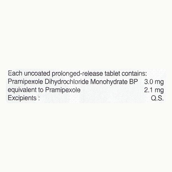 Pramirol SR 2.1mg Tablet 10'S - Global Surgicals