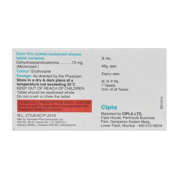 Prastova SR 75mg Tablet 7'S - Global Surgicals