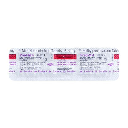 PRED M 4 Tablet 10's - Global Surgicals
