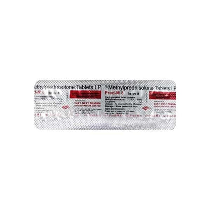PRED M 8 Tablet 10's - Global Surgicals
