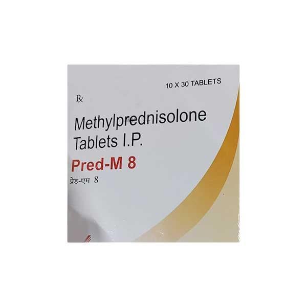 PRED M 8 Tablet 10's - Global Surgicals