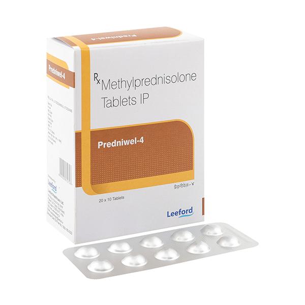 PREDNIWEL 4 Tablet 10's - Global Surgicals