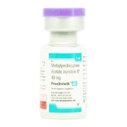 PREDNIWIK 40 Injection 1ml - Global Surgicals