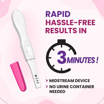PREGA NEWS ADVANCE PREGNANCY TEST Kit 1's - Global Surgicals