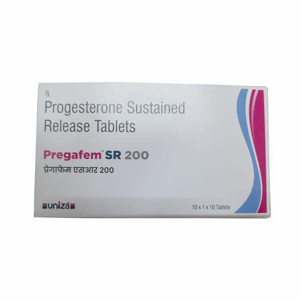 PREGAFEM SR 200 Tablet 10's - Global Surgicals