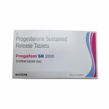 PREGAFEM SR 200 Tablet 10's - Global Surgicals