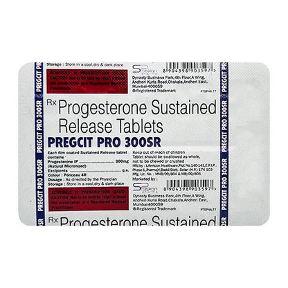 PREGCIT PRO 300 SR Tablet 10's - Global Surgicals