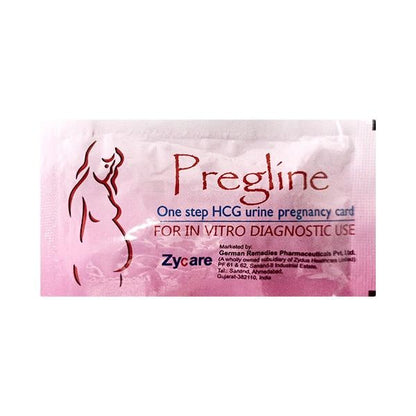 Pregline Pregnancy Test Card 1'S - Global Surgicals